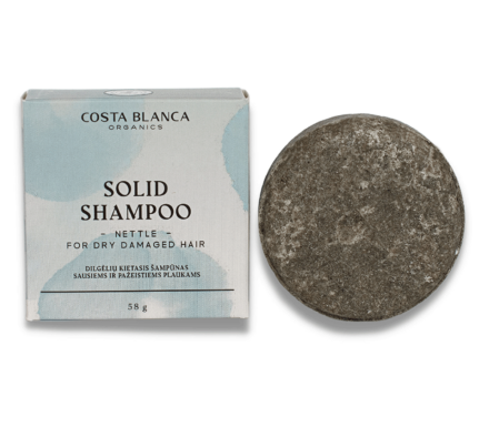 Solid Shampoo For Dry Hair Nettle