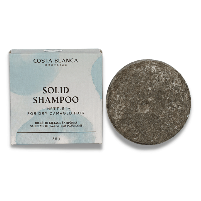 Solid Shampoo For Dry Hair Nettle