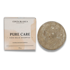 Vaikiškas kietas šampūnas Costa Blanca Organics