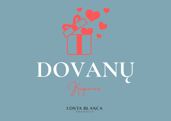Dovanų kuponas Costa Blanca Organics